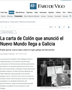 La carta de Colón que anunció el Nuevo Mundo